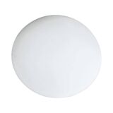 Plafonnier sphérique blanc HP Leuchten, Allemagne années 1970