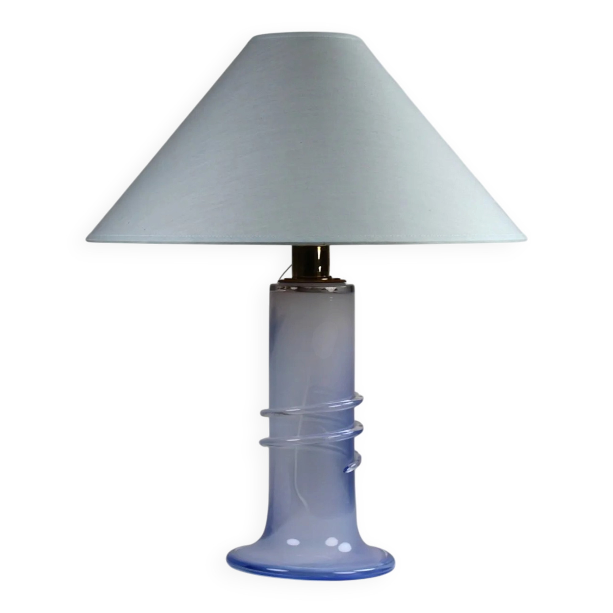Studio Crystal Table Lamp by Hannelore Dreutler / Studio Åhus for Ateljé Lyktan, Sweden, 1983