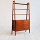 Scandinavian Mahogany Bookcase, 1960s