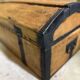 Old wooden trunk