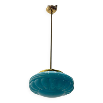 Mid-Century Modern pendant light with Art Deco influence