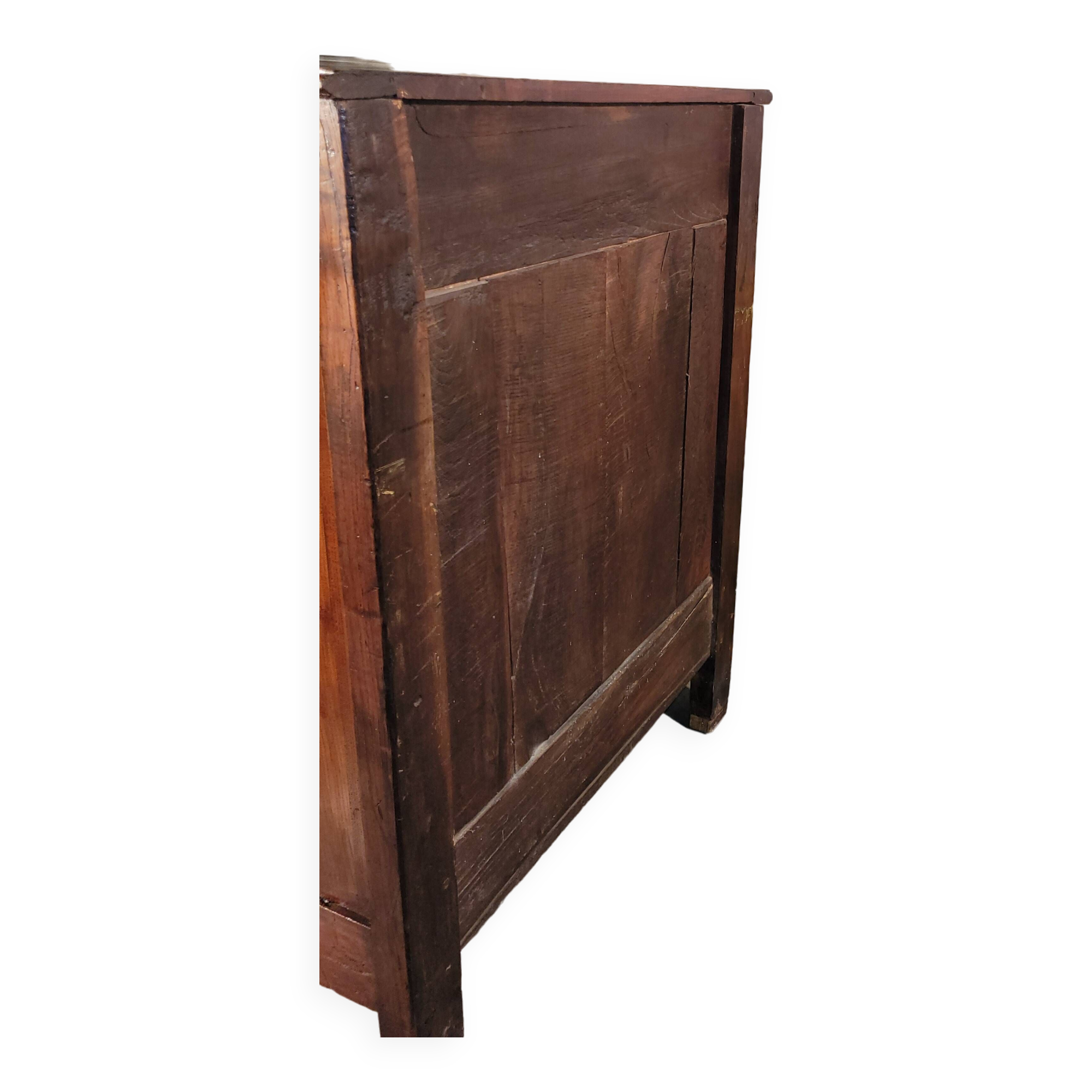 Large Louis XV style jam maker in cherry wood