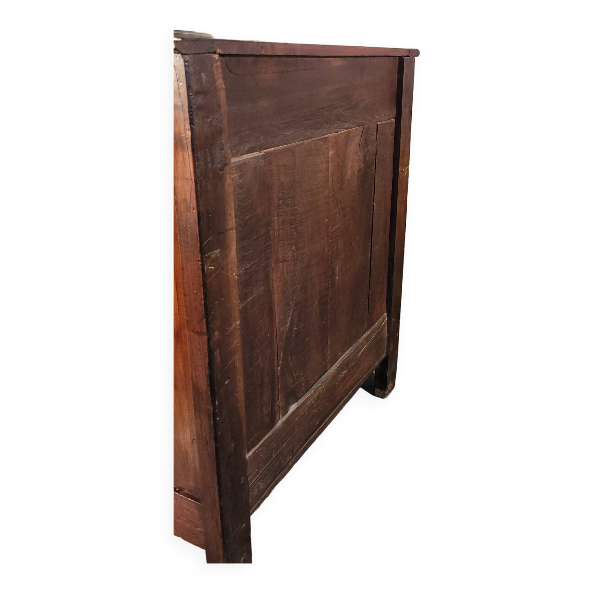 Large Louis XV style jam maker in cherry wood