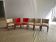 Set of 6 Bow Wood chairs by Hugues Steiner