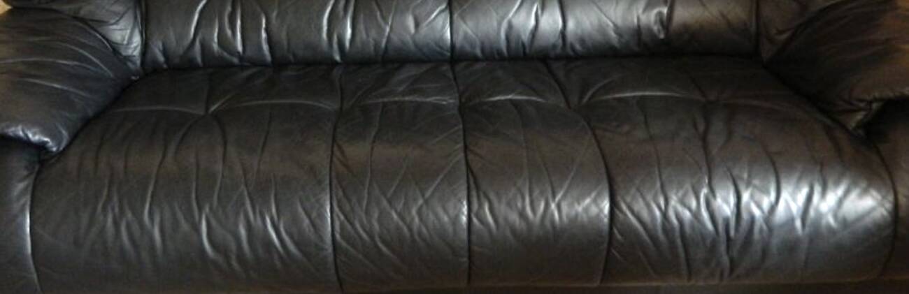 3 seater leather sofa