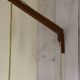 Rare teak and sisal wall lamp from the 1960s, attributed to Lotte Bostlund.