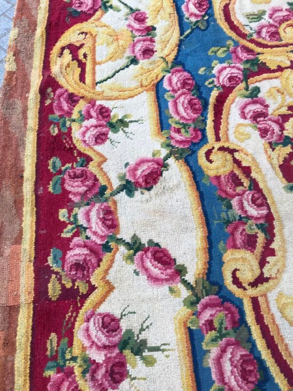 Old carpet soap spain handmade 275 x 555 cm
