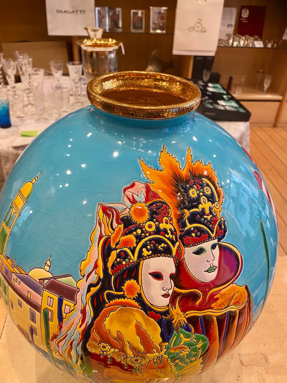 Vase Émaux de Longwy