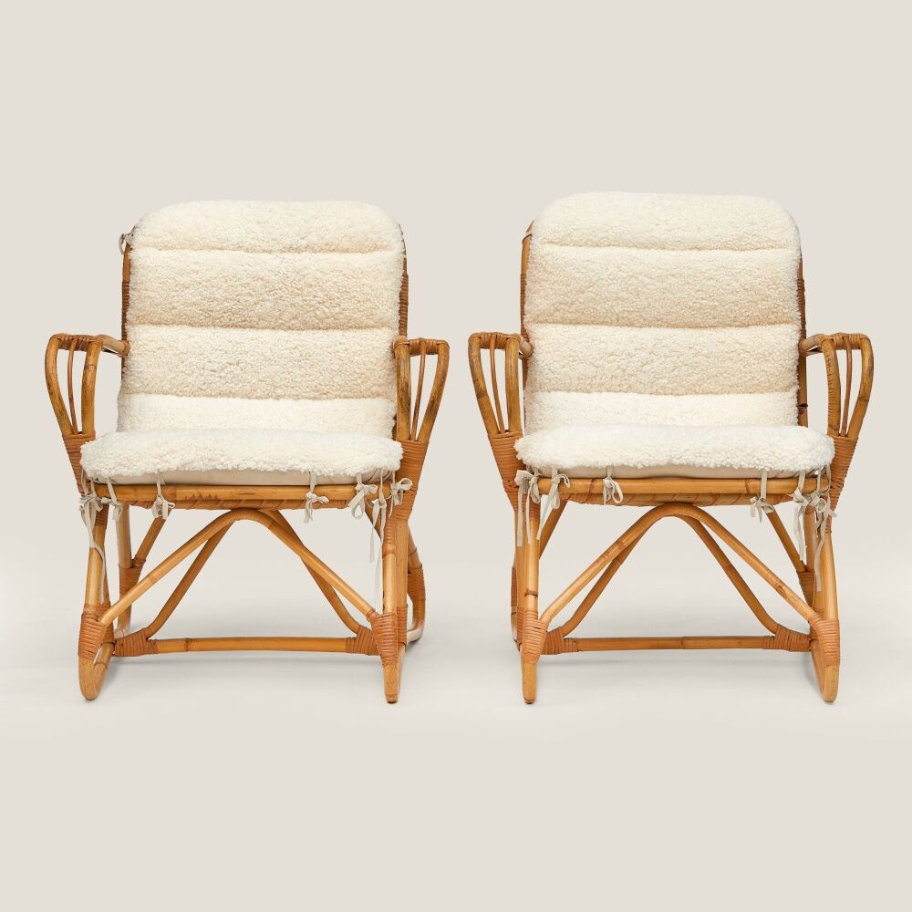 Pair of armchairs - Garden set