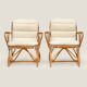 Pair of armchairs - Garden set