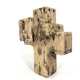 Vase en céramique brutaliste, années 1960