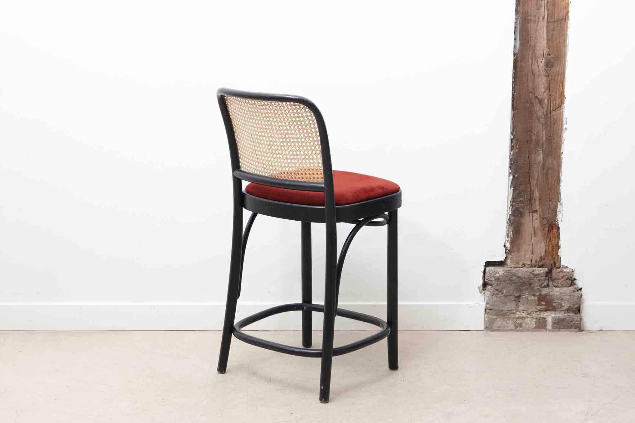 Ton high chair n°811 red and black