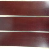 Shelf vintage Golden and 3 trays