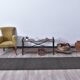 Brown Gray Turkish Runner Rug  68x303Cm SK 241403