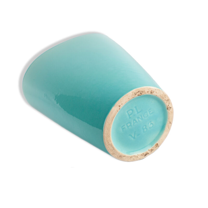 PL France vase ceramic vintage V - 83, color glass of water