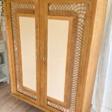 Rattan cabinet