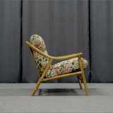 Pair of bamboo and rattan chairs, 1950s