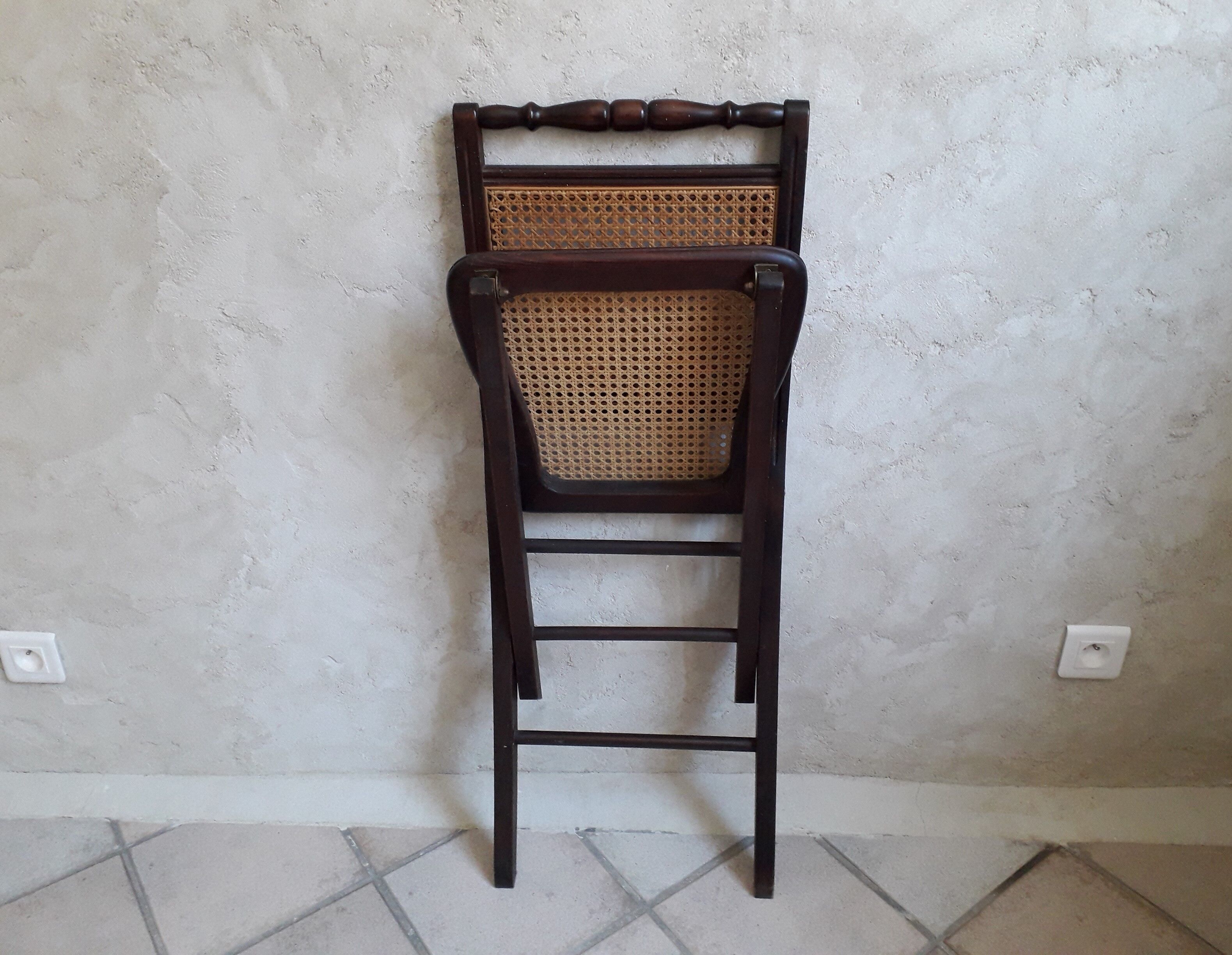 Cannate folding chair