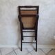Chaise pliante cannée