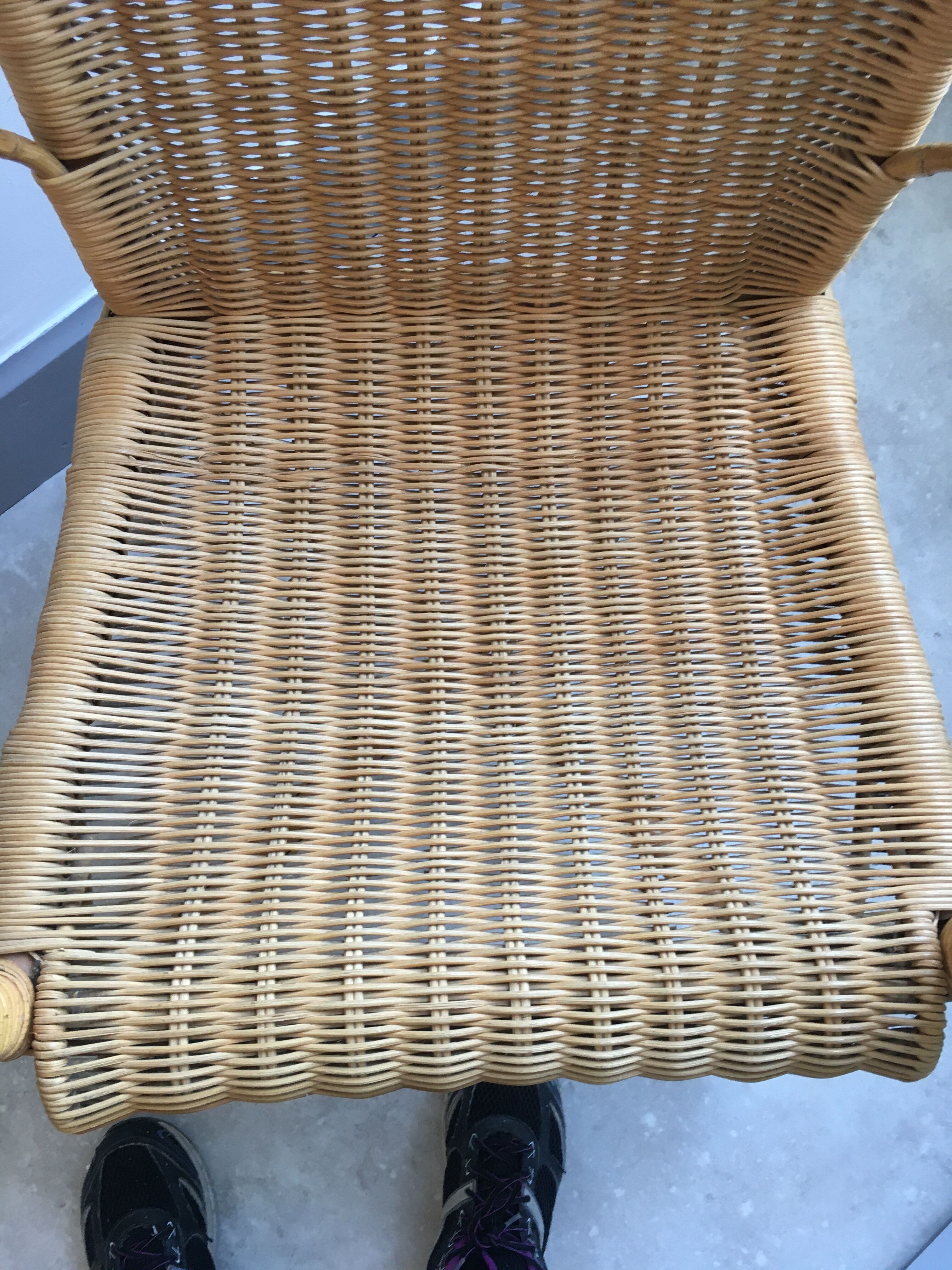 Vintage rattan chair