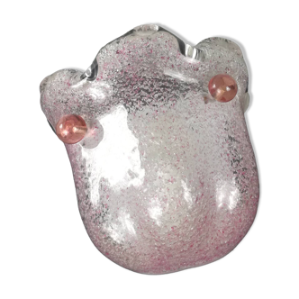 Murano Glass Wall Lamp Italy 1970