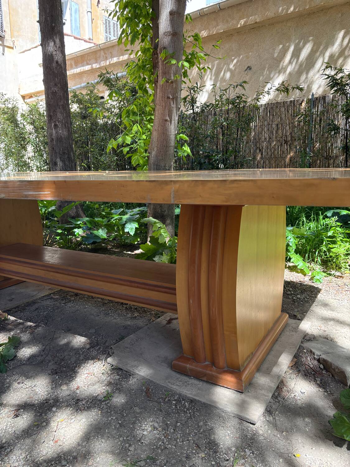 Large Art Deco Style Reception Table