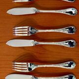 Christofle Marly 6-piece fish cutlery set, excellent condition