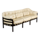 Scandinavian leather sofa by Sven Ellekaer for Coja, 1970