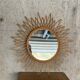 Miroir rotin