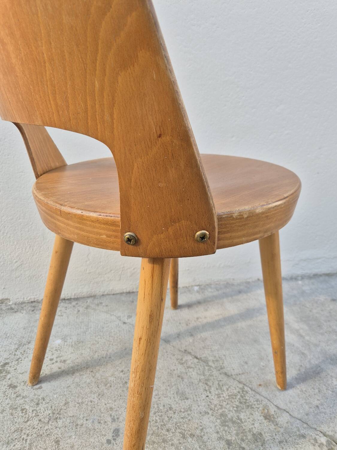 Baumann chair model "Mondor" bistro 1950 vintage