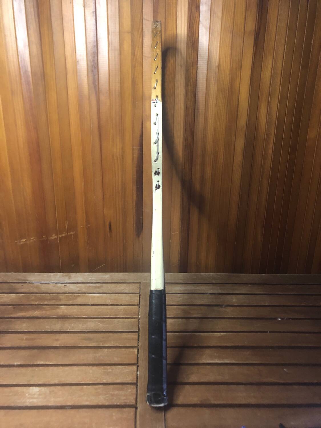 Old jespa match tennis racket vintage wood