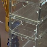 1970s acrylic furniture on wheels