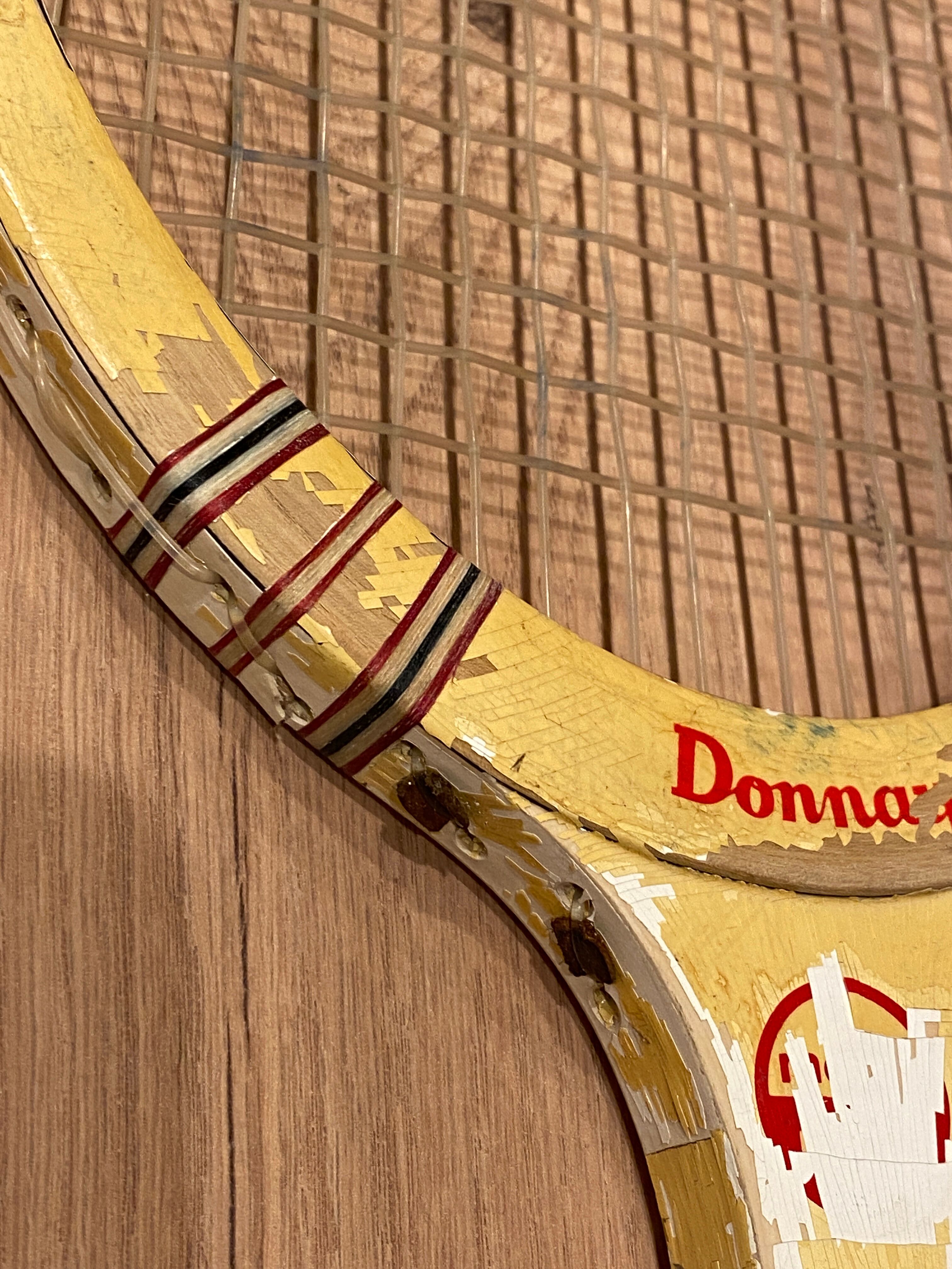 Vintage Donnay tennis racket