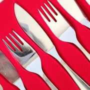 Service à poisson 12 pièces WMF inox avec coffret, années 60