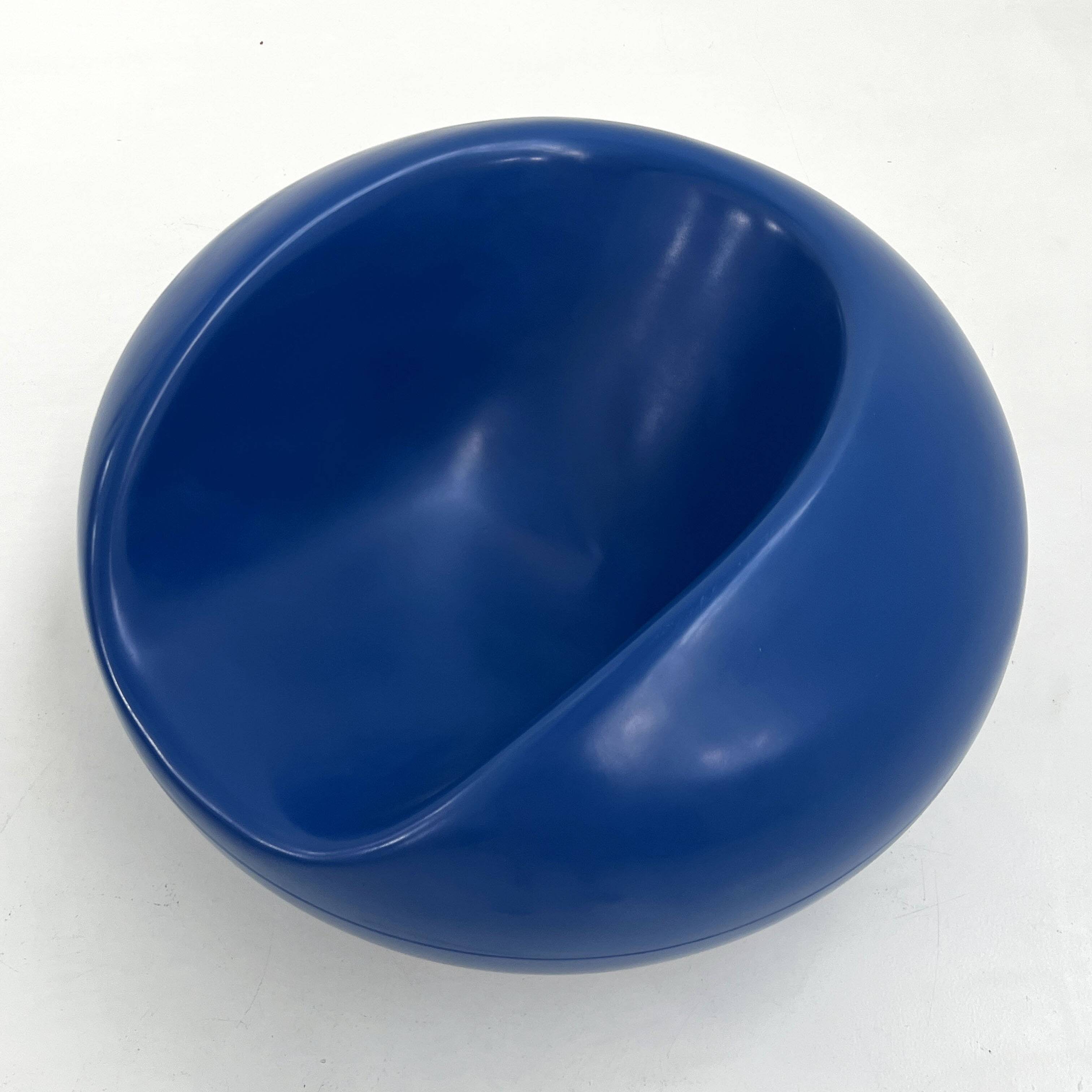 Pastil blue armchair by Eero Aarnio for Asko, 1960