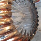Vintage Bayel crystal vase bowl