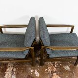 Fauteuils Mid-Century par Zenon Bączyk, années 1960, lot de 2