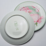 2 plates Hermès Peonies 27cm