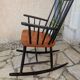 Vintage Scandinavian rocking chair