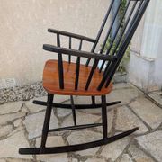 Rocking-chair scandinave vintage