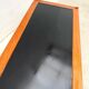 Scandinavian coffee table in teak and black formica, 1960.