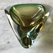 Empty pocket or ashtray of Murano "Sommerso" - Italy, 1970s.
