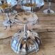 Set of 6 18/10 stainless steel ice cream cups