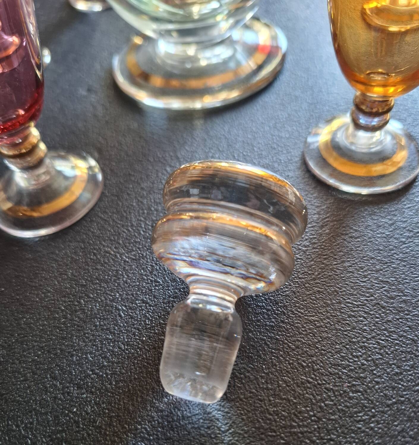 Art Deco liqueur service