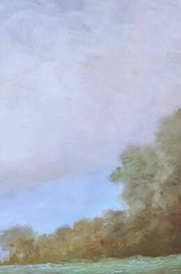 Landscape with sheep