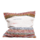 Housse de coussin artisanale en coton recyclé tissé main
