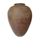 Large vase of ovoid shape; in Brown dominated Gres.