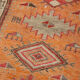 Handmade one-of-a-kind oriental beige runner rug 87 cm x 360 cm