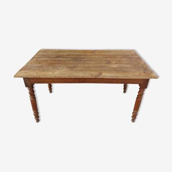 Table de ferme ancienne 1900 1m43