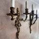 Antique wall lights
